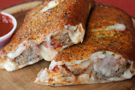 Meatball Pretzel Pocket